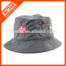 Plain Bucket Hat Summer Cap, Reversible Wholesale Blank Bucket Hat, Vente en gros Cheap Reversible Bucket Hat